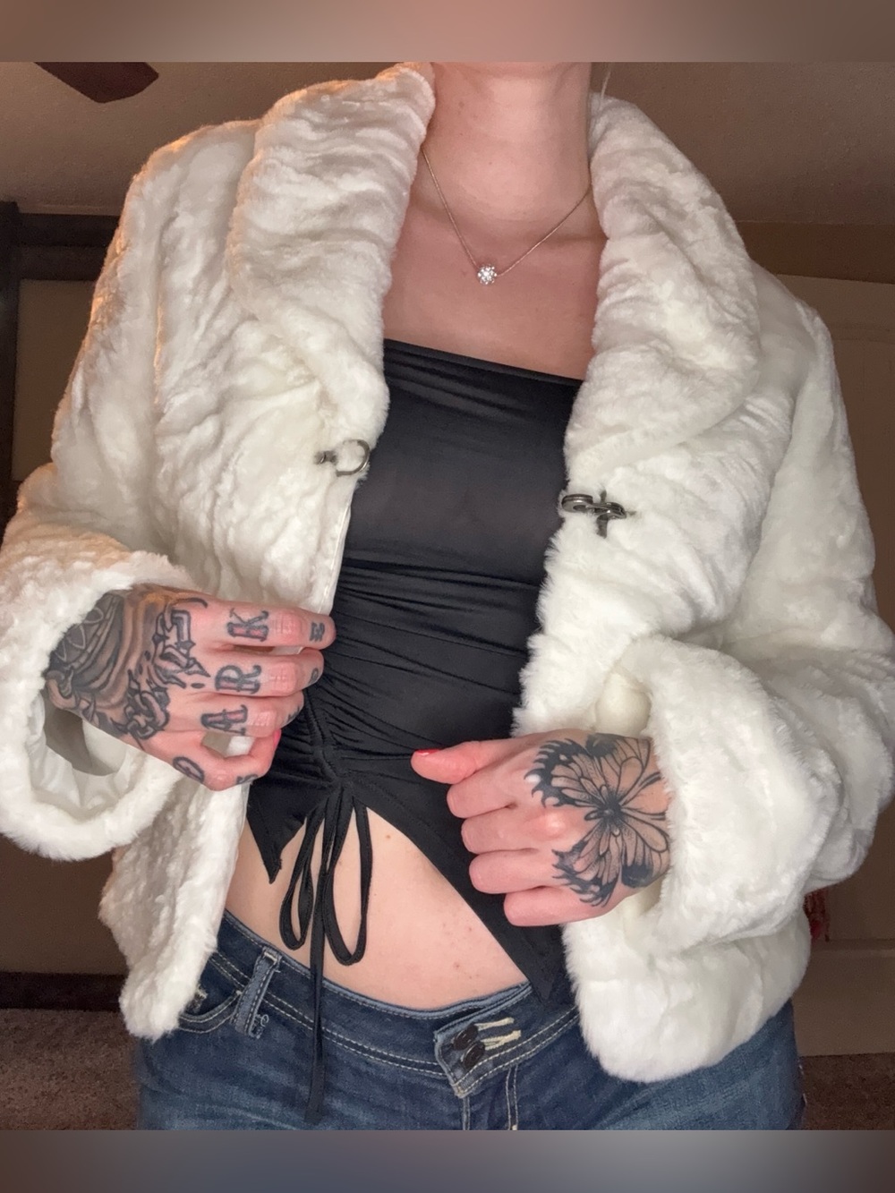 BB Dakota faux fur jacket